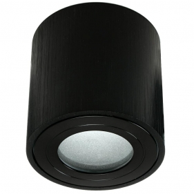 Obrázek pro Vodeodolné Stropné bodové prisadené svietidlo ERMETICO-O-BB valcové IP44 (čierna)
