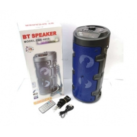 Obrázek pro Multifunkčný prenosný bezdrôtový Wireless reproduktor / Speaker X-BASS modrý s diaľkovým ovádaním 