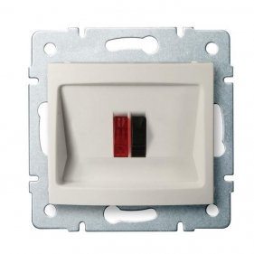 Obrázek pro Kanlux Reproduktorová Zásuvka Mowion LOGI 02-1450-003 krémová