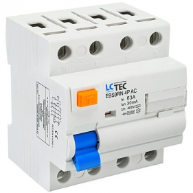 Obrázek pro LC-Tec Prúdový chránič 63A 4P 30mA 6kA