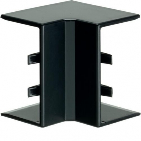 Obrázek pro HAGER Tehalit Vnútorný roh pre Elektroinštalačnú plastovú lištu, spojka čierna 20x35mm