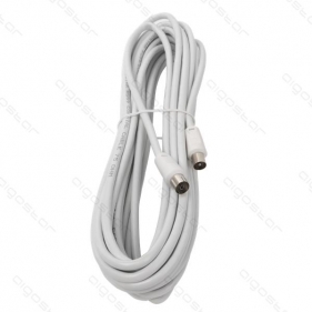 Obrázek pro Anténny, koaxiálny TV kábel 8M biely