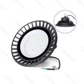 Obrázek pro LED priemyselný reflektor UFO SLIM HIGH BAY 290mm 100W/12000lm , Studená biela - ZÁRUKA 4 ROKY!