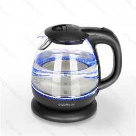 Obrázek pro Rýchlovarná sklenená kanvica - 1L , čierna - 1850-2200W