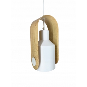 Obrázek pro Závesný luster 1xE27/230V/Biela