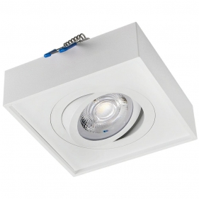 Obrázek pro Stropné bodové svietidlo INDI MINI hranaté (biela matná)