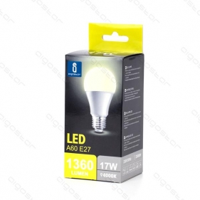 Obrázek pro LED žiarovka E27 17W/1360lm , klasik A60 , Neutrálna biela