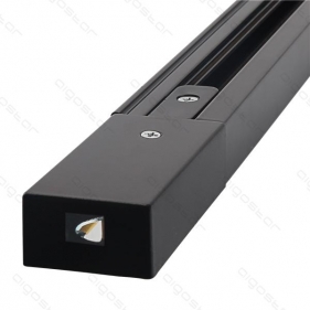 Obrázek pro Lišta 1-fázová pre koľajnicové systémy čierna, 1M