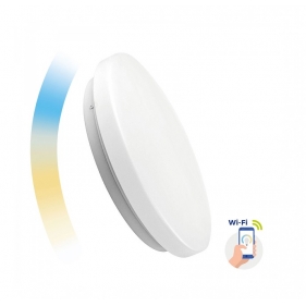 Obrázek pro SMART Led Ceiling kruhový biely NYMPHEA 36W/2700lm , 488mm , CCT