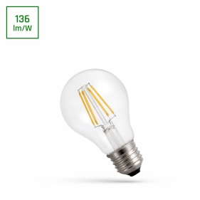 Obrázek pro LED žiarovka E27 11W/1500lm , A60 LED vlákno , Teplá biela