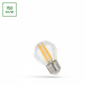 Obrázek pro LED žiarovka E27 5,5W/700lm , glóbus LED vlákno , Neutrálna biela