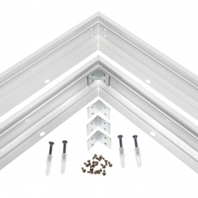 Rám pre LED panel biely 600x600 biely Obrázek pro Rám pre LED panel biely 600x600 biely