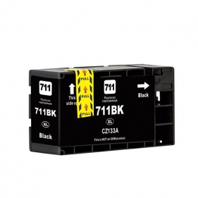Obrázek pro 1x HP 711XL Black - čierna 75ml - kompatibil- s čipom