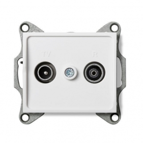 Obrázek pro Kanlux Zásuvka RTV koncová Mowion LOGI 02-1330-002 biela