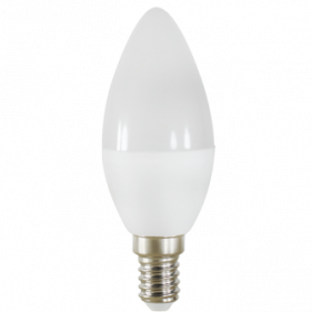 Obrázek pro LED žiarovka E14 8W/640lm ICD , svieca , Teplá biela