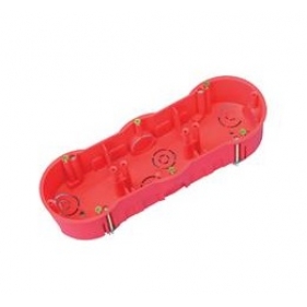 Obrázek pro Elektro-inštalačná krabica do sadrokartónu trojitá , 60mm bezhalogénová