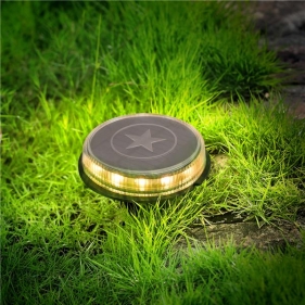 Obrázek pro Solárna LED záhradná lampa Nájazdové svietidlo 0,09W/5lm , IP66 , Teplá biela