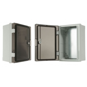 Obrázek pro Rozvodná skriňa rozvádzač na omietku, IP65 , IK10 s priehľadnými dvierkami
