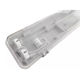 Obrázek pro Prisadené svietidlo pre jednostranné trubice 2xT8 120cm IP65 Double s reflektorom