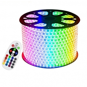 RGB LED pás 230V 5050 vodeodolný IP67 - RGB - 1m Obrázek pro RGB LED pás 230V 5050 vodeodolný IP67 - RGB - 1m