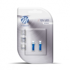 Obrázek pro LED Autožiarovka LB053B DUO - T5 1xSMD5050 , modrá