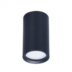 Obrázek pro Stropné bodové prisadené svietidlo BOLD valcové (čierne)