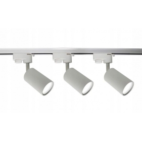 Obrázek pro Sada LINEA Lišta 1-fázová pre koľajnicové systémy biela, 1M + 3ks svietidlá 1xGU10