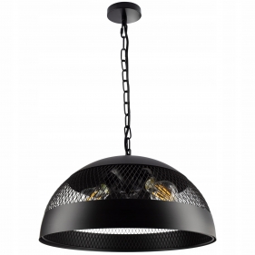 Obrázek pro Závesný luster 3xE27/230V/Čierna