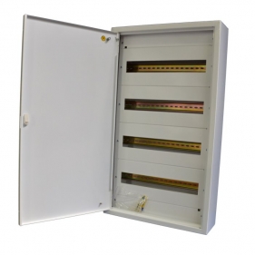 Obrázek pro Rozvádzač na omietku s DIN lištou 4/18/72 modulová , IP30 , plech