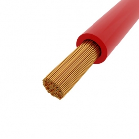 Obrázek pro Kábel Izolovaný vodič CYA 1x4 H05V-K červený