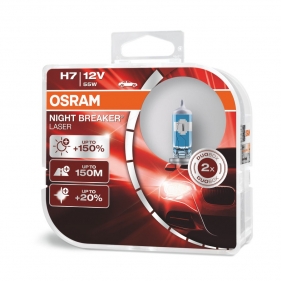 Obrázek pro OSRAM Autožiarovka H7 Night Breaker Laser DUO BOX +150% svietivosti