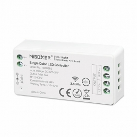 Obrázek pro Prijímač diaľkového ovládania RF Mi-Light MiBOXER 12A 144W 2,4gHz 4 pásmový