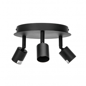 Obrázek pro Lampa luster 3xGU10/230V/Čierna