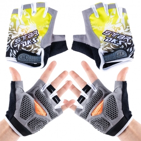 Obrázek pro Bezprsté cyklistické rukavice