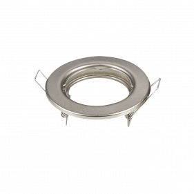 Stropné bodové podhľadové svietidlo pevné (satén nikel) Obrázek pro Stropné bodové podhľadové svietidlo pevné (satén nikel)