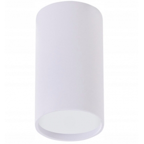 Stropné bodové prisadené svietidlo TUBO valcové (Biela) Obrázek pro Stropné bodové prisadené svietidlo TUBO valcové (Biela)