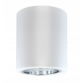 Obrázek pro Stropné bodové prisadené svietidlo JUPITER10 1xE27 valcové (Biela)