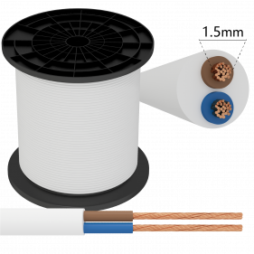 Obrázek pro Kábel CYSY 2x1,5 H05WW-F