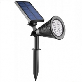 Obrázek pro LED solárne Záhradné svietidlo GRASSO 2W, IP44, Čierna