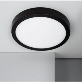 Led Panel kruhový čierny prisadený 18W/1440lm 174mm Neutrálna biela Obrázek pro Led Panel kruhový čierny prisadený 18W/1440lm 174mm Neutrálna biela