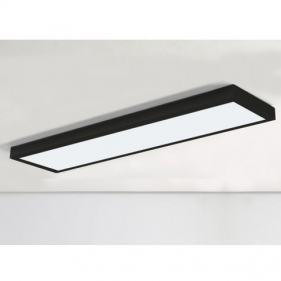 Led Panel hranatý čierny prisadený 60W/6300lm 1200x300mm Neutrálna biela Obrázek pro Led Panel hranatý čierny prisadený 60W/6300lm 1200x300mm Neutrálna biela