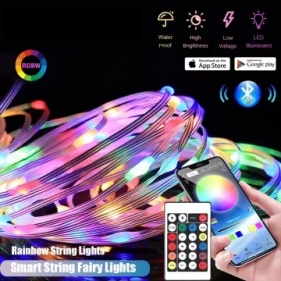 Obrázek pro Vodeodolné SMART Dekoračné LED osvetlenie na USB, IP67 , 10M, MultiColor