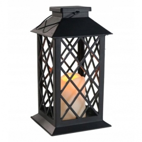 Obrázek pro Solárny LED lampáš LATRO, čierna