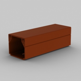 Obrázek pro Elektroinštalačná plastová lišta tmavo hnedá LHD 20x20mm SD 2m