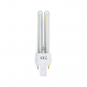 Obrázek pro LED žiarovka PLC 11W/1070lm , 2U , Teplá biela