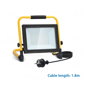 Obrázek pro Prenosný LED Reflektor 100W/8800lm , IP65 , Studená biela