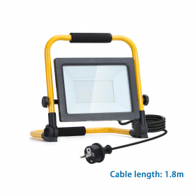 Obrázek pro Prenosný LED Reflektor 50W/4500lm , IP65 , Studená biela