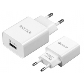 Obrázek pro EU vysokorýchlostná nabíjačka 2.1A, USB Port WK-017