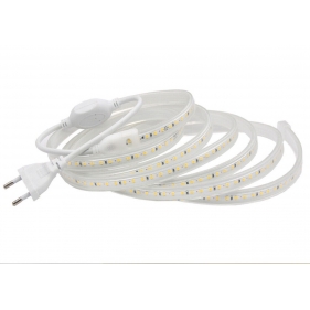 LED pás 230V vodeodolný IP67 8,5W/m, 680lm/m, 60LED/m, , Studená biela - 1m Obrázek pro LED pás 230V vodeodolný IP67 8,5W/m, 680lm/m, 60LED/m, , Studená biela - 1m