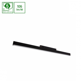 Obrázek pro LED lineárne svietidlo LINE M pre koľajnicový SYSTEM SHIFT čierne, 17W/1800lm, Teplá biela